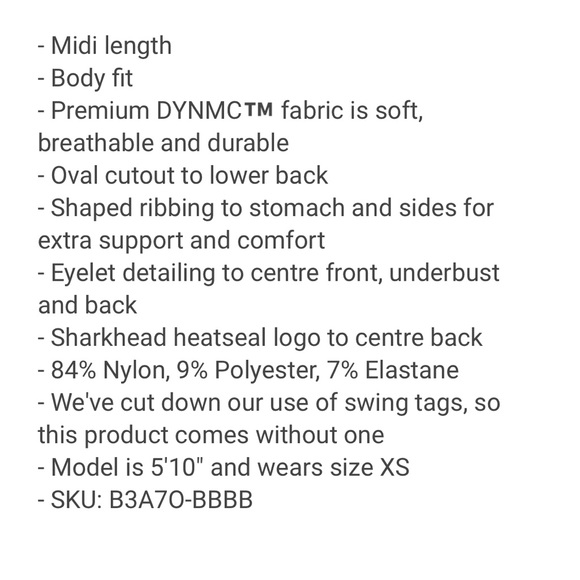 Swear Seamless Midi Tank - Picture 5 of 6